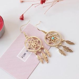 Dream catcher earrings
